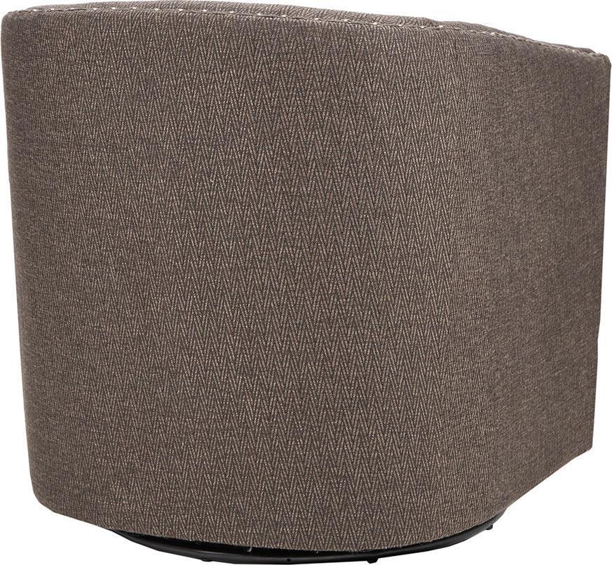 Olliix.com Accent Chairs - Tyler Swivel Chair Chocolate
