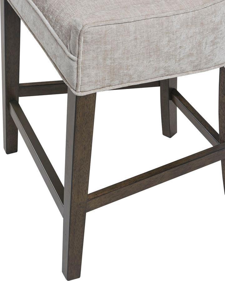 Olliix.com Barstools - Ultra 25.5" Upholstered Counter Stool Cream