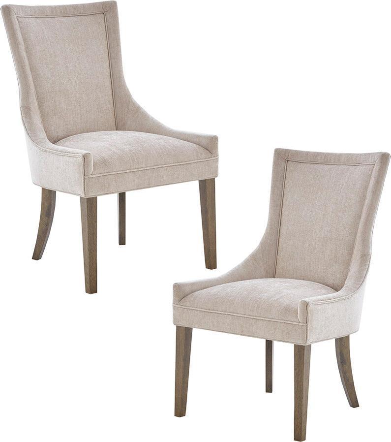 Olliix.com Dining Chairs - Ultra Dining Side Chair Cream (Set of 2)
