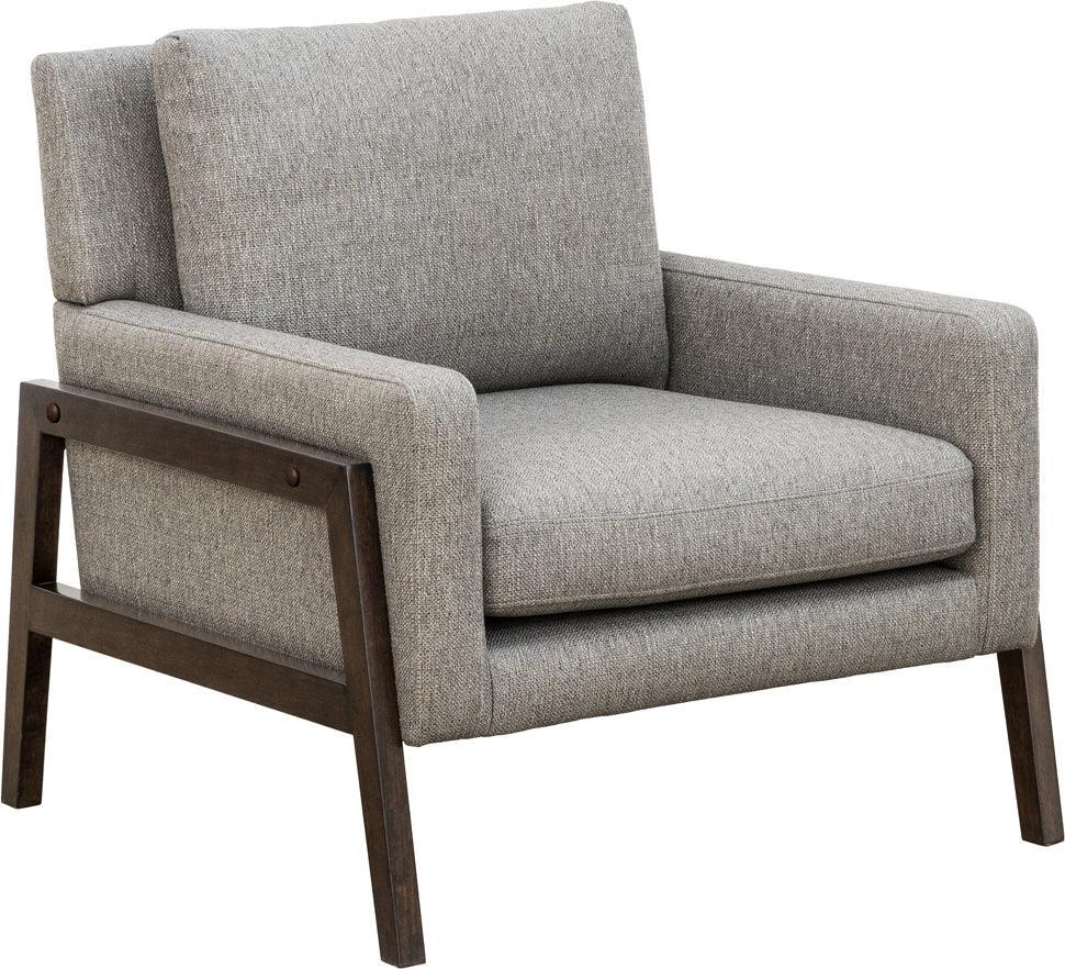 Olliix.com Accent Chairs - Upholstered Accent Chair Gray II100-0492