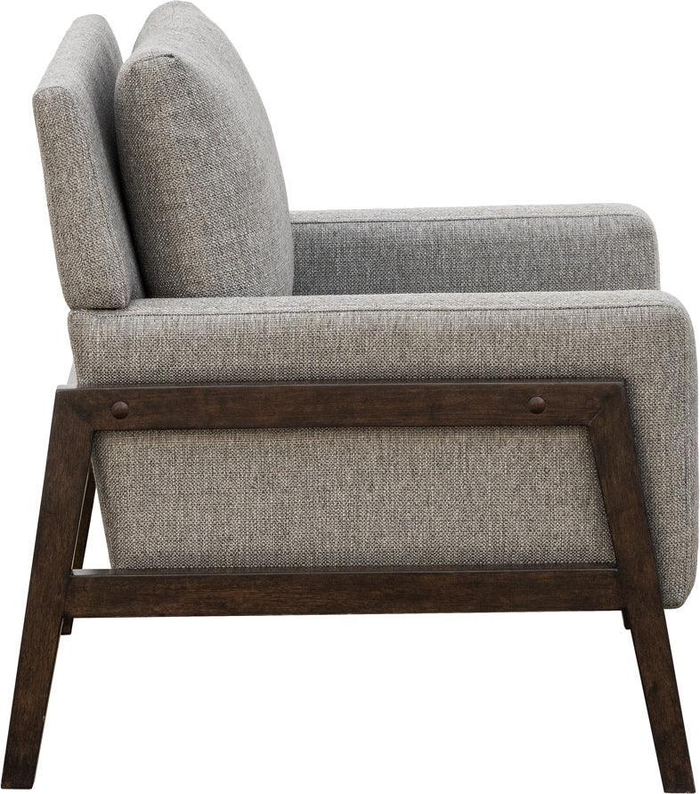 Olliix.com Accent Chairs - Upholstered Accent Chair Gray II100-0492