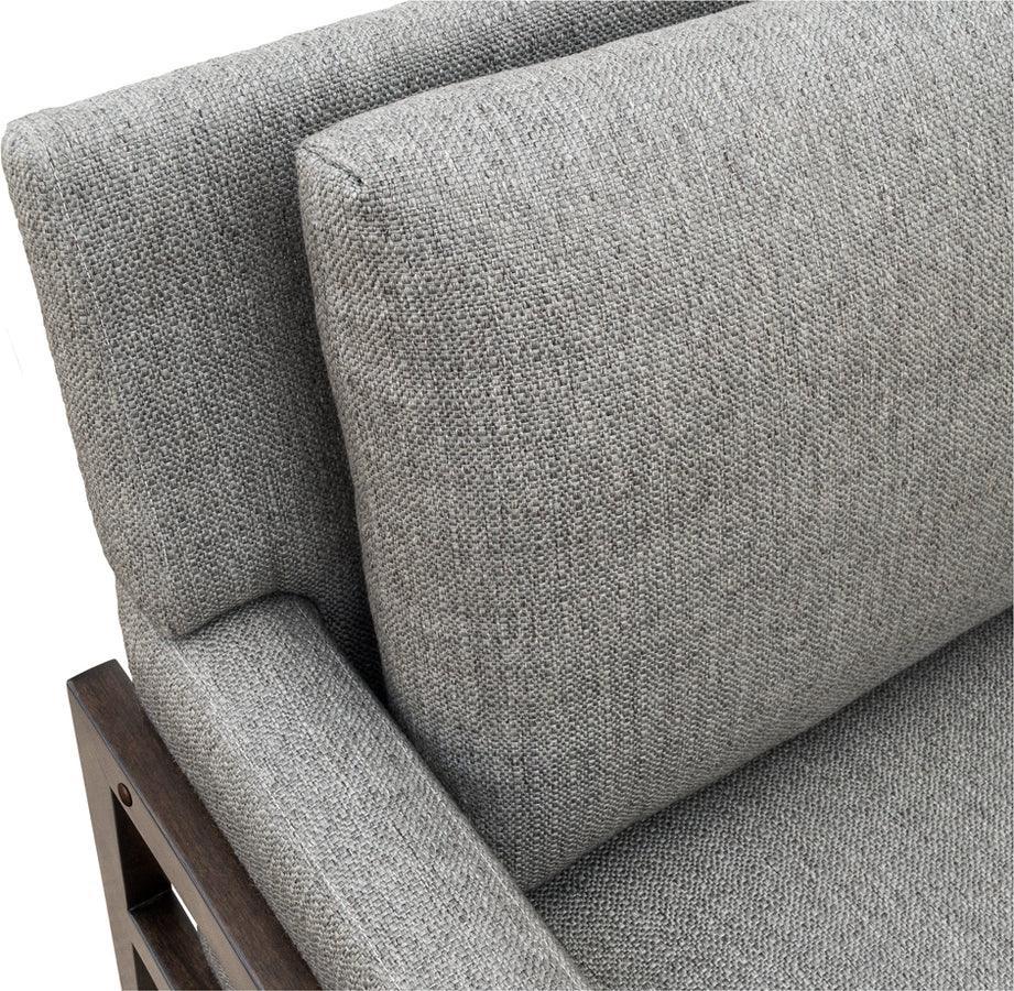 Olliix.com Accent Chairs - Upholstered Accent Chair Gray II100-0492