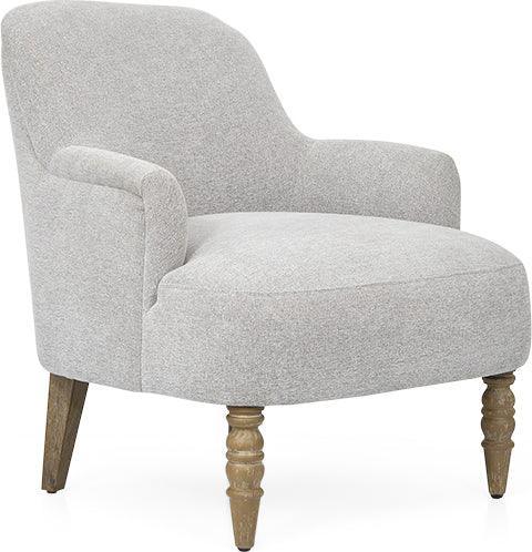 Olliix.com Accent Chairs - Upholstered Accent Chair Light Grey MT100-1183