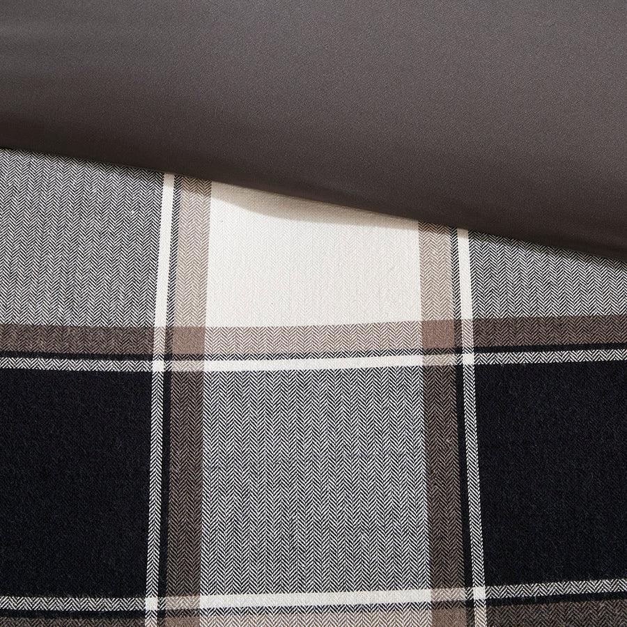 Olliix.com Comforters & Blankets - Urban Queen Cabin Cotton Jacquard Comforter Set Brown