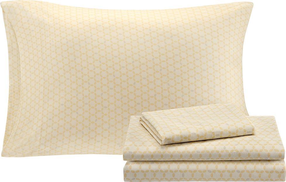 Olliix.com Comforters & Blankets - Vaughn King Complete Comforter and Cotton Sheet Set Taupe