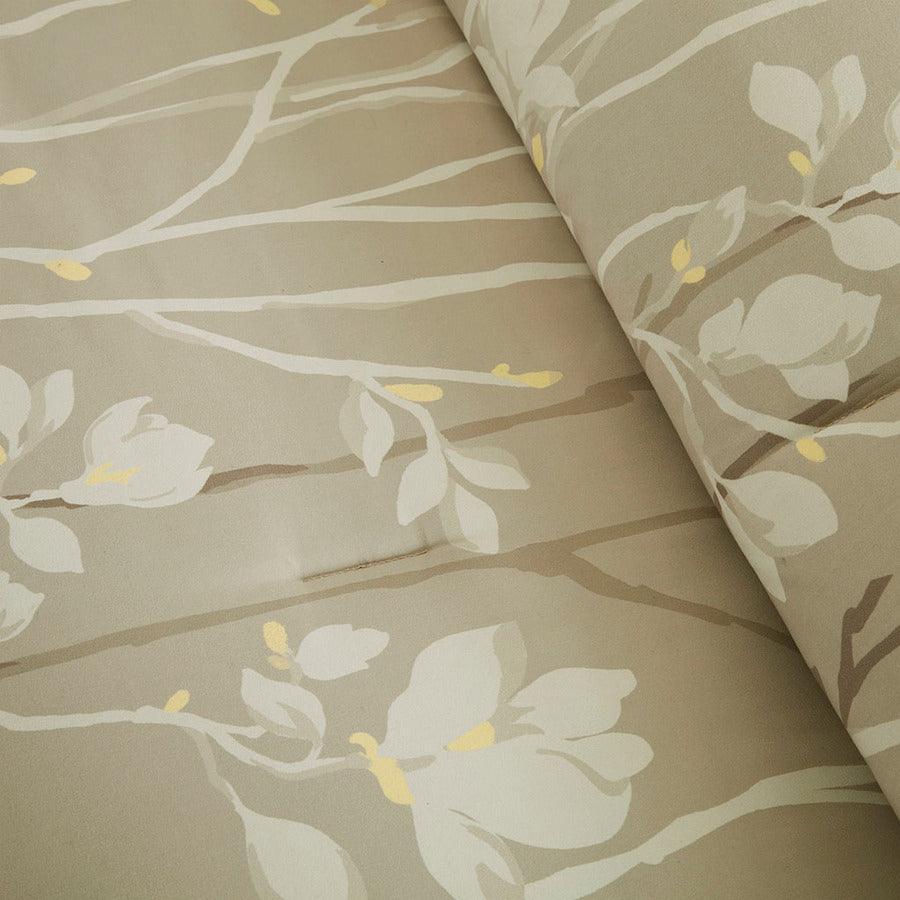 Olliix.com Comforters & Blankets - Vaughn King Complete Comforter and Cotton Sheet Set Taupe