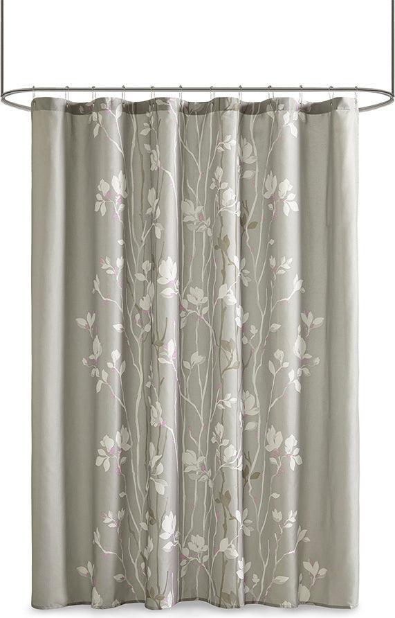 Olliix.com Shower Curtains - Vaughn Shower Curtain Grey