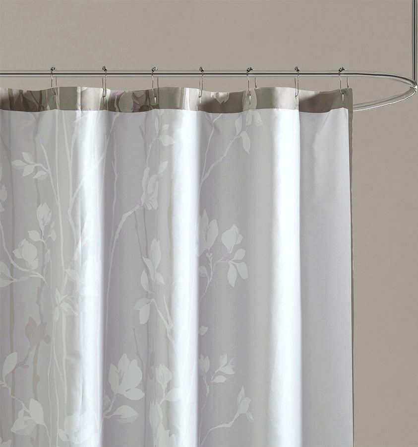 Olliix.com Shower Curtains - Vaughn Shower Curtain Grey