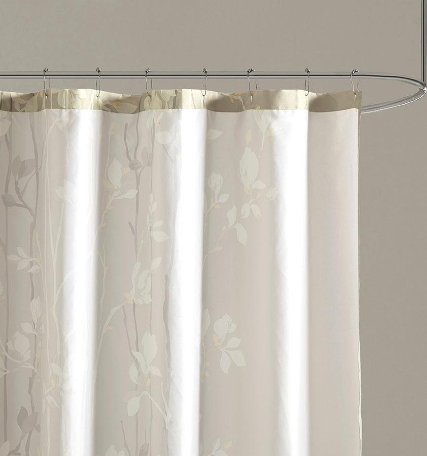 Olliix.com Shower Curtains - Vaughn Shower Curtain Taupe