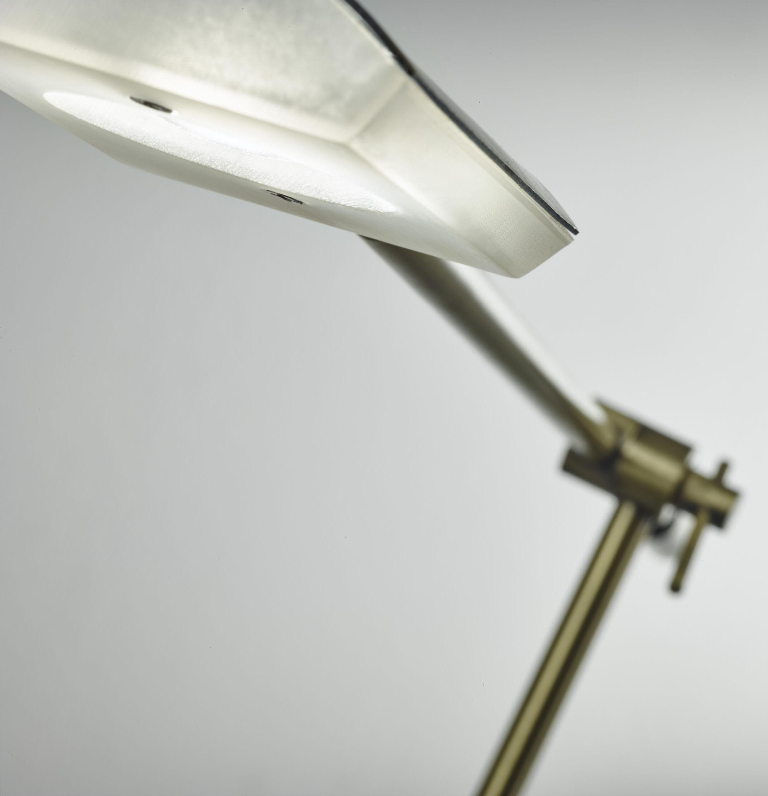 Adesso Floor Lamps - Vera LED Floor Lamp Antique Brass