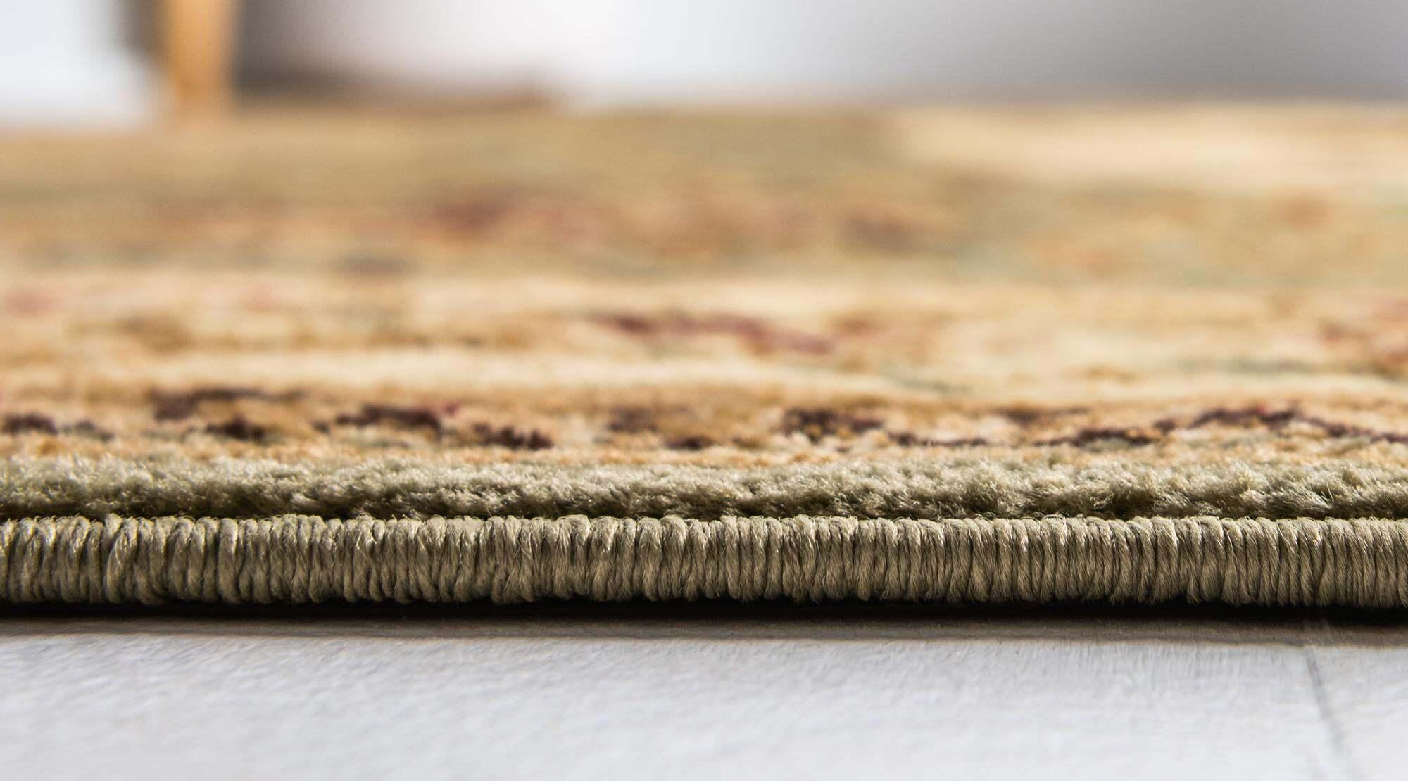 Unique Loom Indoor Rugs - Versailles Floral 5x8 Rug Green & Multicolor