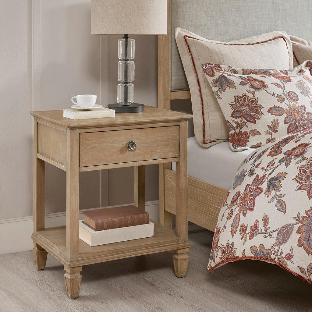 Olliix.com Nightstands & Side Tables - Victoria Bedside Table Light Natural