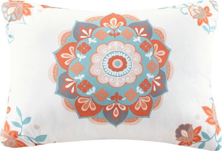 Olliix.com Comforters & Blankets - Vinnie Intelligent Design Comforter and Sheet Set Aqua Queen