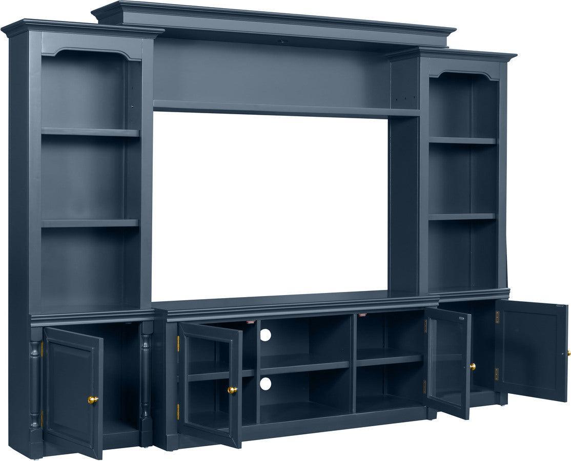 Tov Furniture TV & Media Units - Virginia Blue Entertainment Center for TVs up to 65"