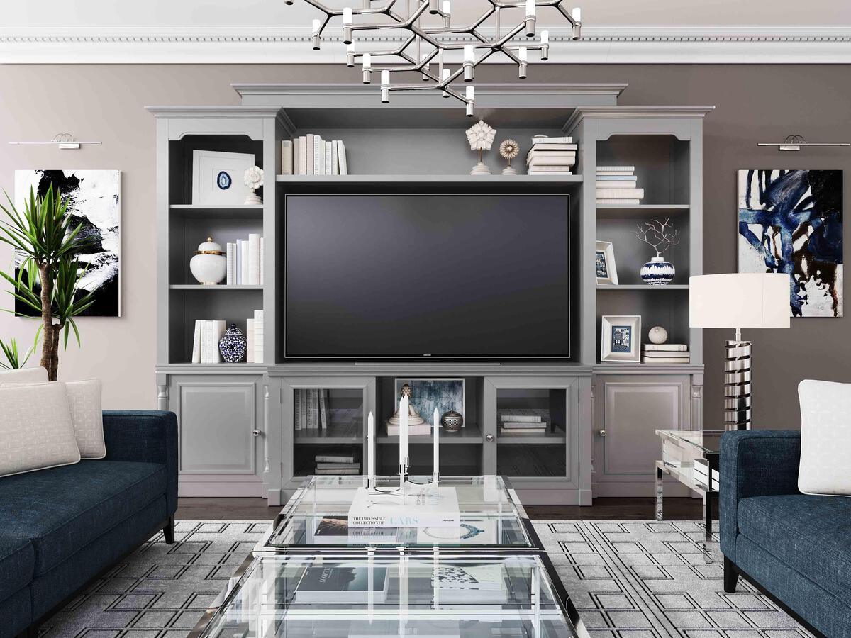 Tov Furniture TV & Media Units - Virginia Gray Entertainment Center
