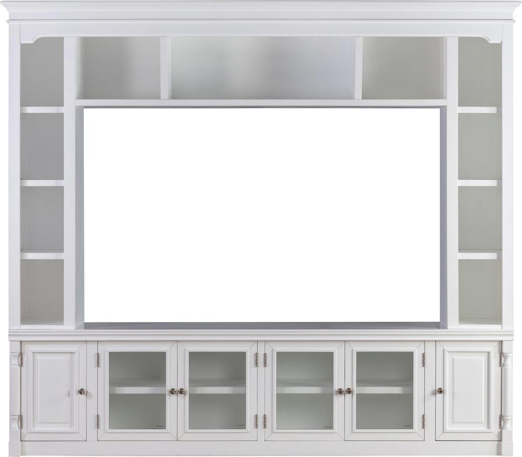 Tov Furniture TV & Media Units - Virginia White Entertainment Center for TVs up to 75"