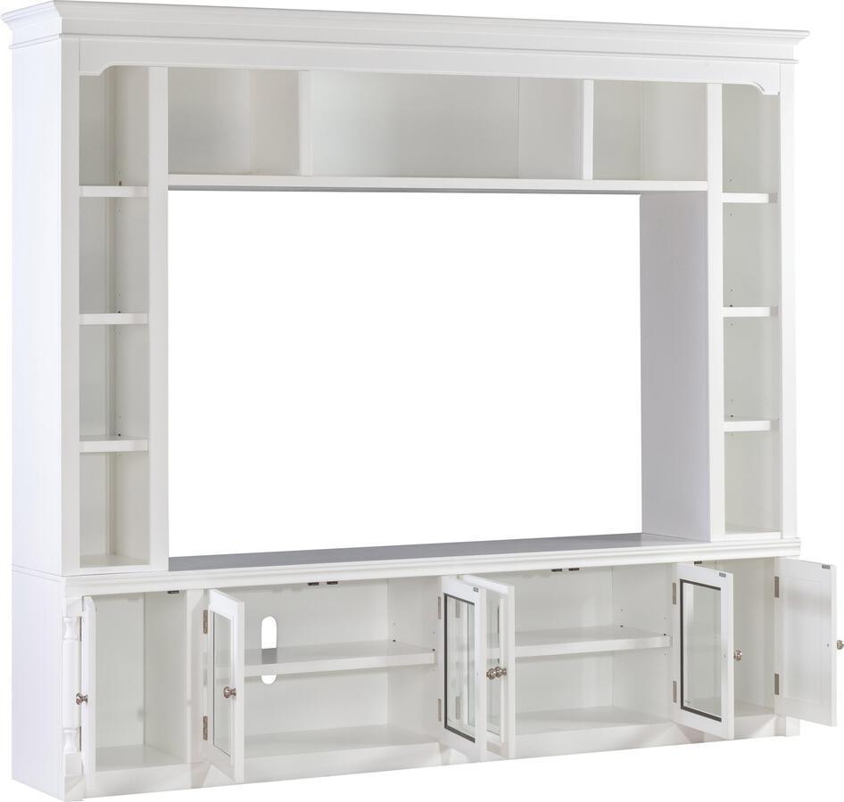 Tov Furniture TV & Media Units - Virginia White Entertainment Center for TVs up to 75"