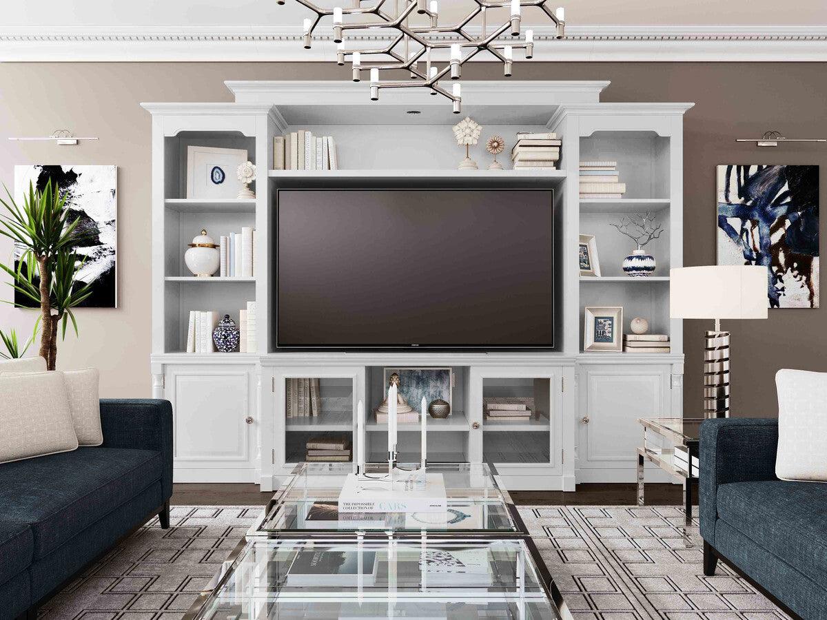 Tov Furniture TV & Media Units - Virginia White Entertainment Center