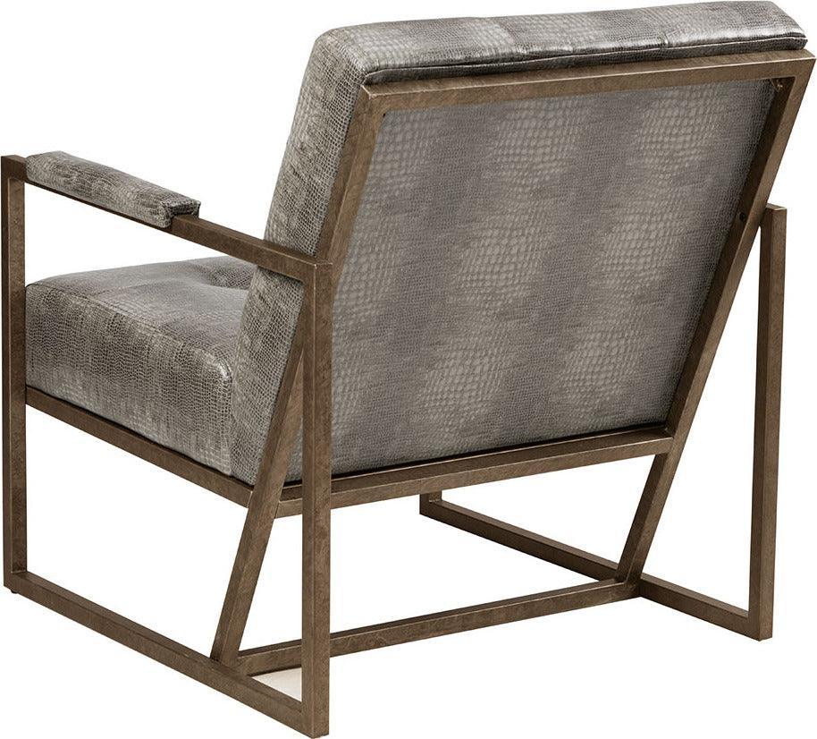 Olliix.com Accent Chairs - Waldorf Lounge Gray