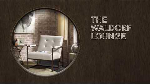 Olliix.com Accent Chairs - Waldorf Lounge Gray
