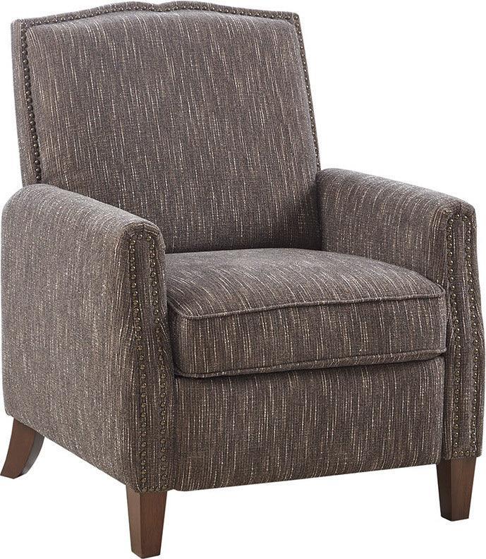 Olliix.com Recliners - Wells Push Back Recliner Brown