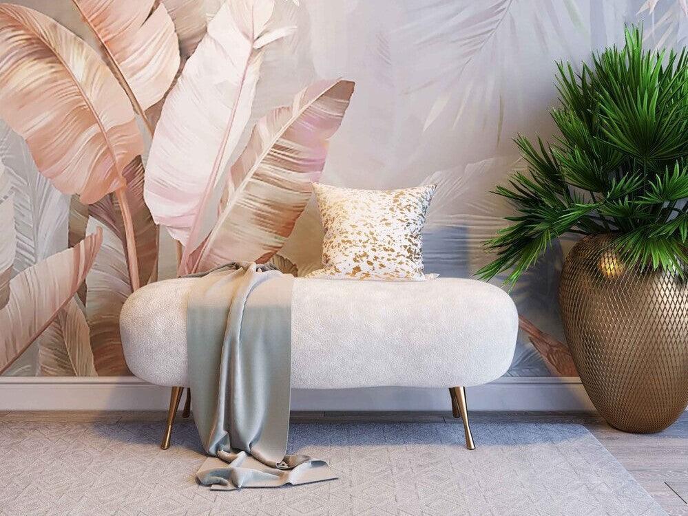 Tov Furniture Benches - Welsh Bench Beige & Gold