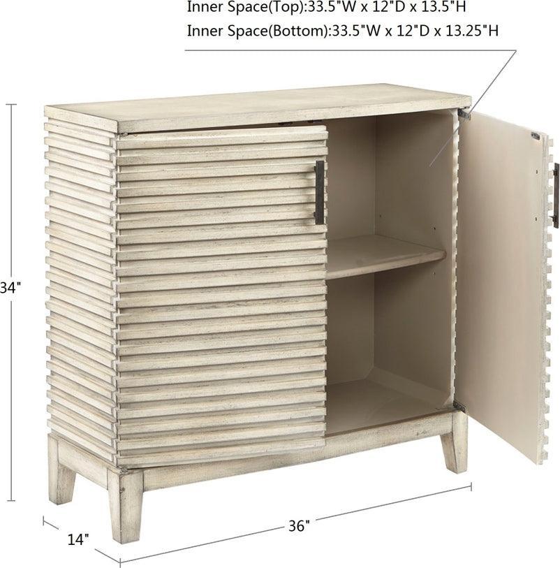 Olliix.com Buffets & Cabinets - West Ridge Accent Chest Cream