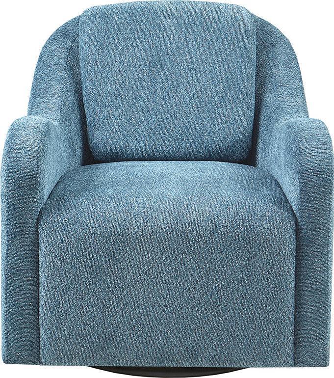 Olliix.com Accent Chairs - Westerly Swivel Chair Black