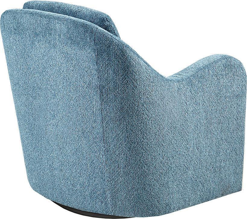 Olliix.com Accent Chairs - Westerly Swivel Chair Black