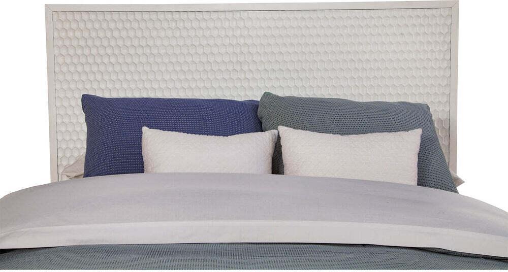 Alpine Furniture Headboards - White Pearl Queen Headboard