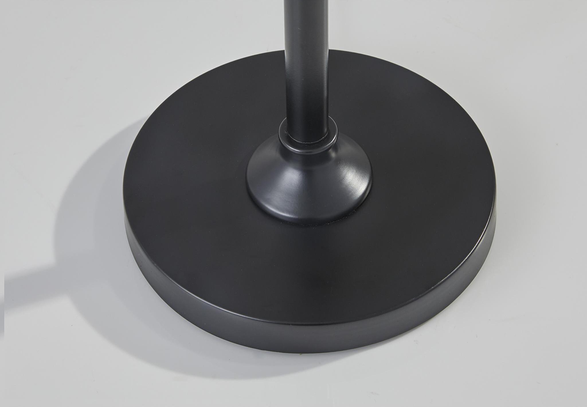 Adesso Floor Lamps - William Floor Lamp Black