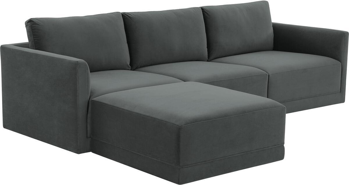 Tov Furniture Sectional Sofas - Willow Charcoal Modular Sectional