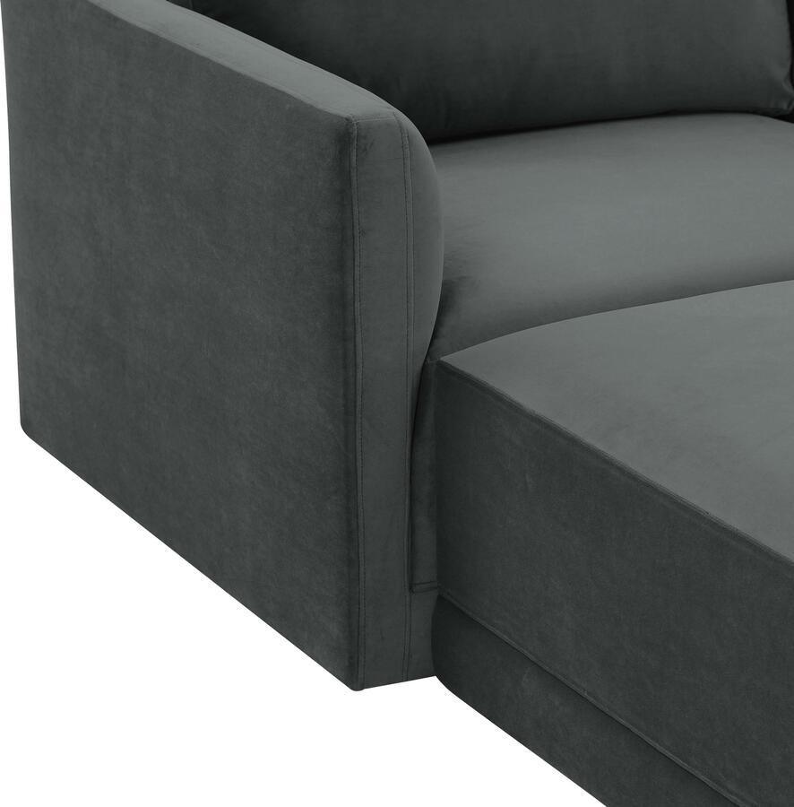 Tov Furniture Sectional Sofas - Willow Charcoal Modular U Sectional