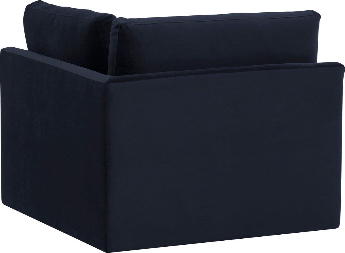 Tov Furniture Accent Chairs - Willow Navy Corner Chair