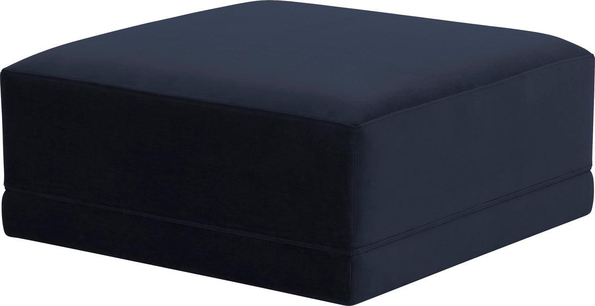 Tov Furniture Ottomans & Stools - Willow Navy Ottoman