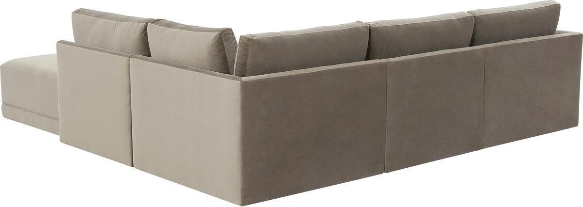 Tov Furniture Sectional Sofas - Willow Taupe Modular RAF Sectional