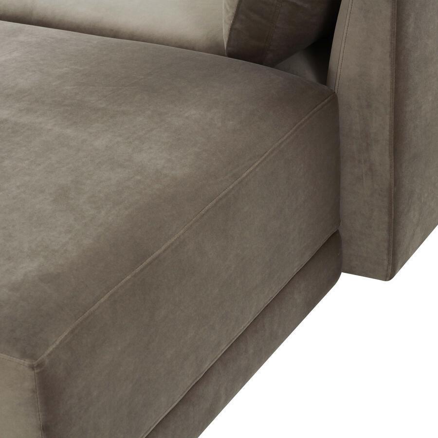 Tov Furniture Sectional Sofas - Willow Taupe Modular RAF Sectional