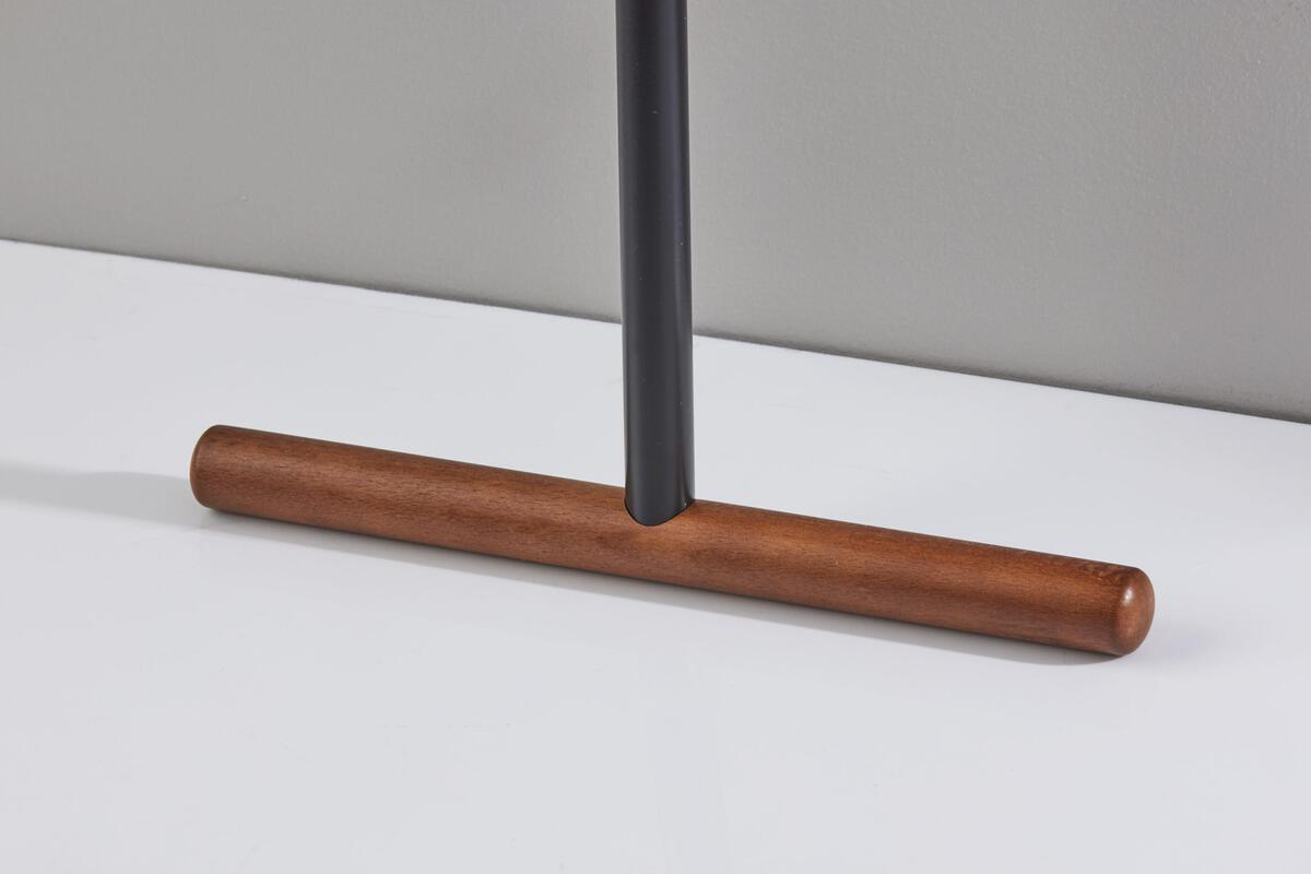 Adesso Mirrors - Willy Leaning Mirror- Black