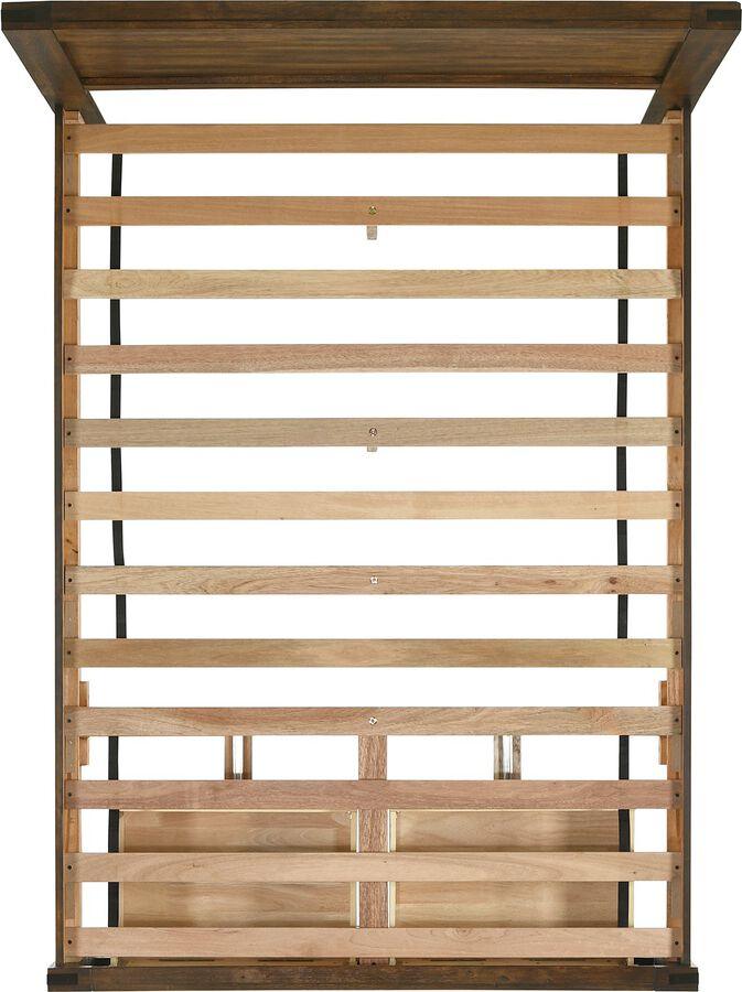 Elements Bedroom Sets - Wren Full 5Pc Platform Storage Bedroom Set In Chestnut