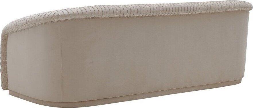 Tov Furniture Sofas & Couches - Yara Pleated Sofa Beige