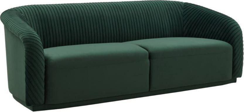 Tov Furniture Sofas & Couches - Yara Pleated Sofa Forest Green