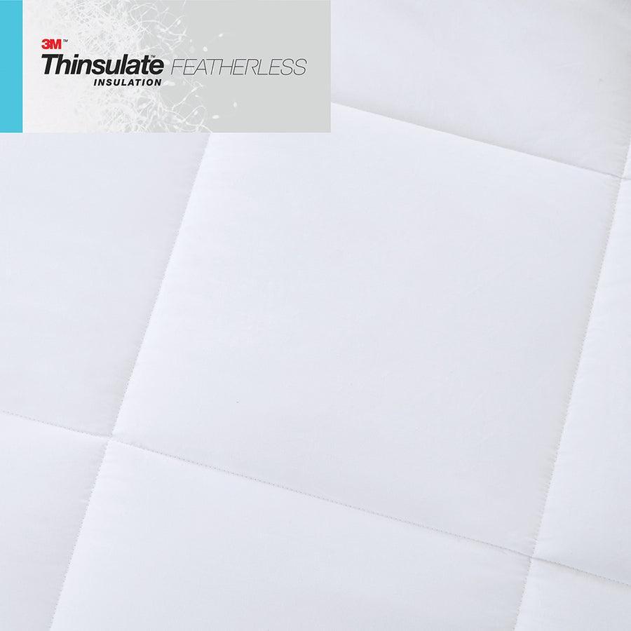 Olliix.com Comforters & Blankets - Year Modern Cotton Sateen Down Alternative 3M Thinsulate Comforter Full/Queen