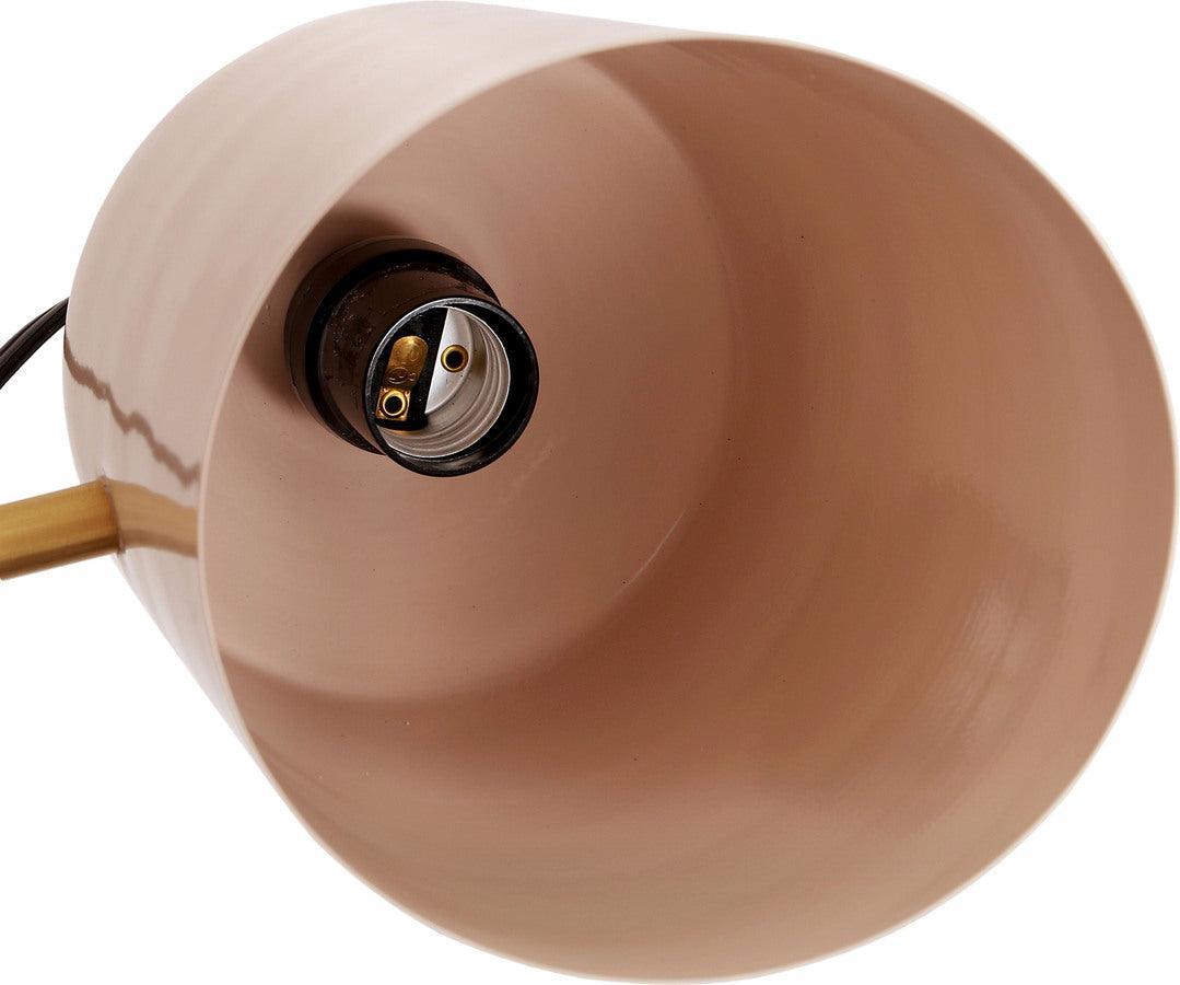 Tov Furniture Wall Sconces - Zaphire Wall Sconce Blush & Matte Brass