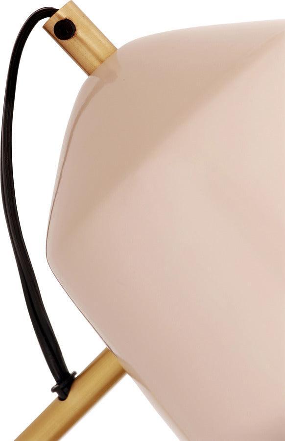 Tov Furniture Wall Sconces - Zaphire Wall Sconce Blush & Matte Brass