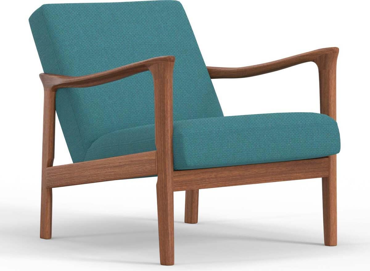 Alpine Furniture Accent Chairs - Zephyr Lounge Chair Turquoise