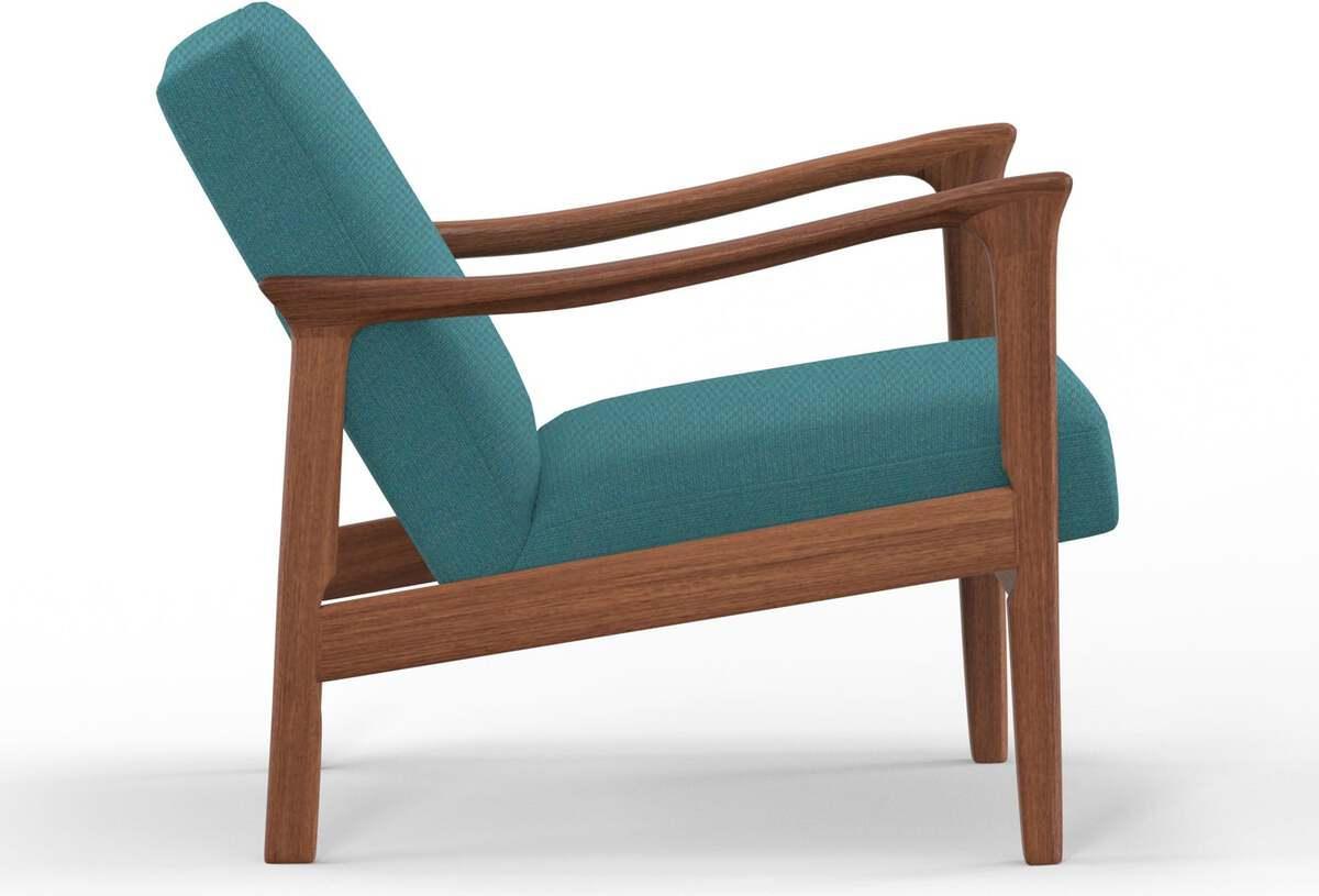 Alpine Furniture Accent Chairs - Zephyr Lounge Chair Turquoise