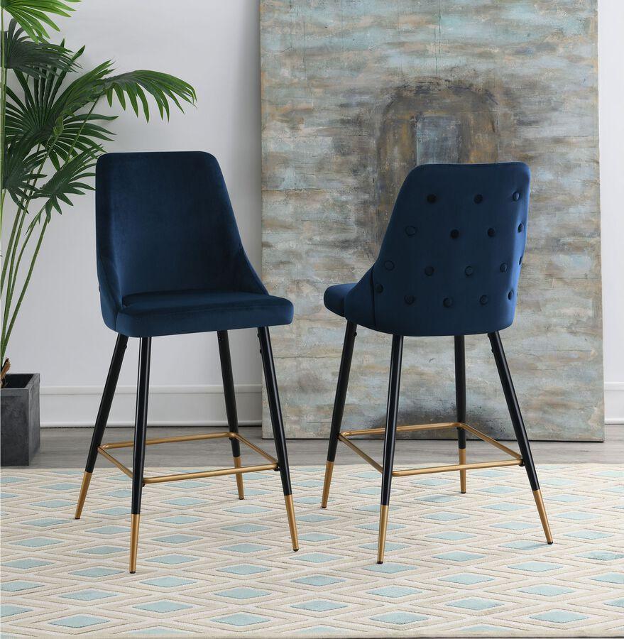 Elements Barstools - Zia Bar Stool in Navy