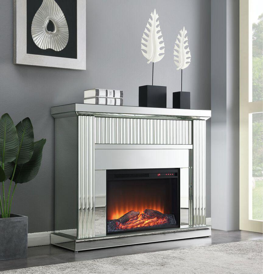 Elements Fireplaces - Ziva Fireplace Silver