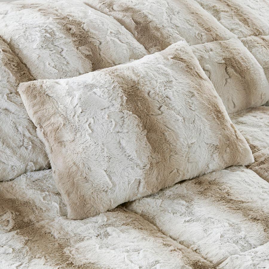 Olliix.com Comforters & Blankets - Zuri Full/Queen Comforter (Set) Sand