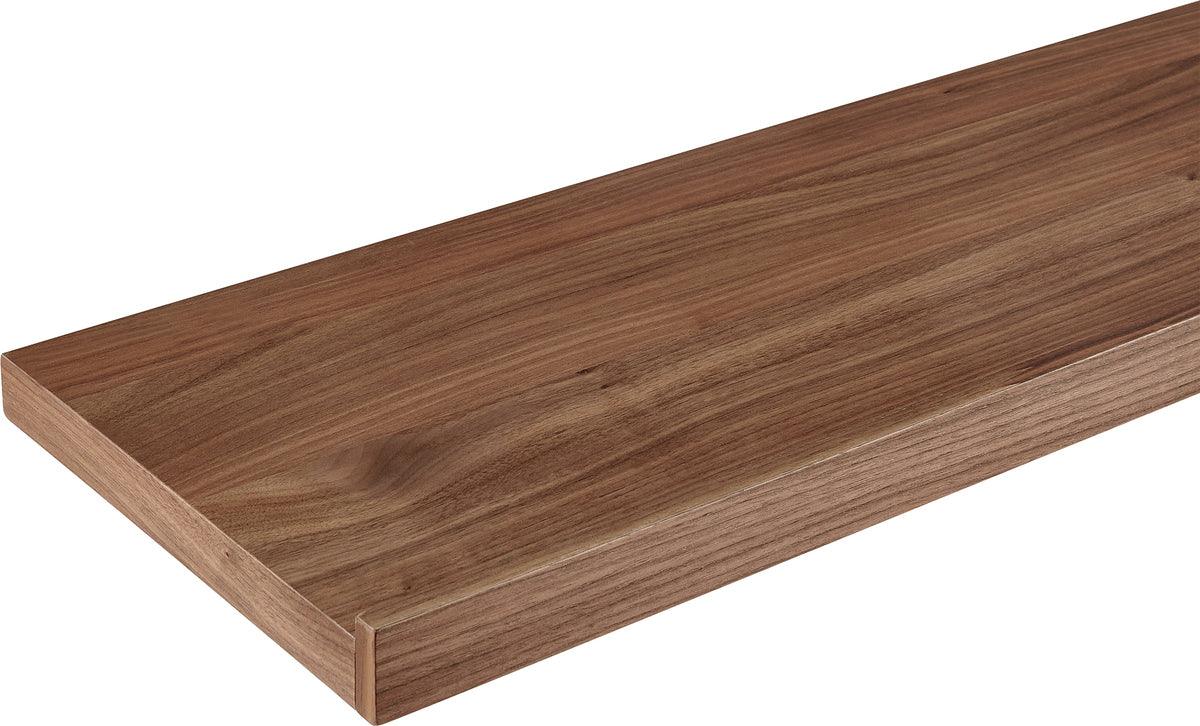 Euro Style Shelves - Bianca 36" Floating Shelf in American Walnut